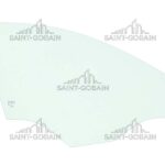 RH FRONT DOOR GLASS GREEN